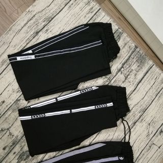 Quần baggy cạp chun phối sọc , quần thể thao nữ phối sọc , quần tập gym, quần thể dục