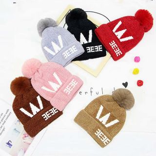 Mũ len quả bông Winter️