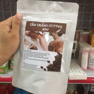 bột tắm trắng cafe
