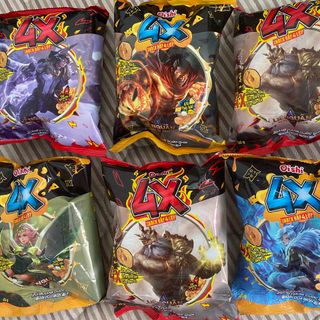 Oishi 4x đã khui lấy tem có tặng kèm 10 gói bánh trong mỗi cây bánh