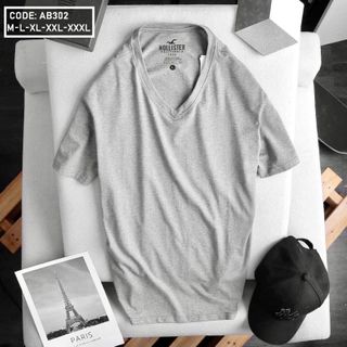 Áo thun trơn body cổ tim