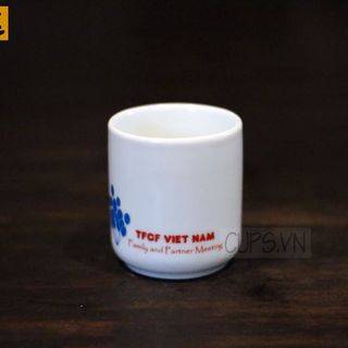 LY SỨ TRẮNG TRỤ KHÔNG QUAI (200ML)