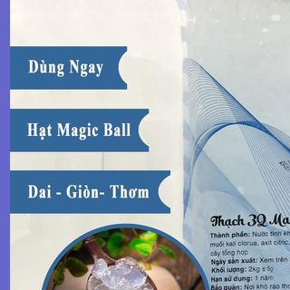 TRÂN CHÂU NGỌC TRAI 3Q-MAGIC BALL (gói 2 kg) - Nguyên Liệu Trà Sữa Thơm Ngon Cao Cấp giá sỉ