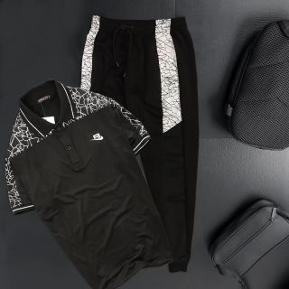 Quần dài nam Jogger thể thao phối viền cá tính