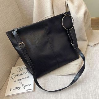 Túi đeo chéo đeo cai Ullzang dây xích tròn