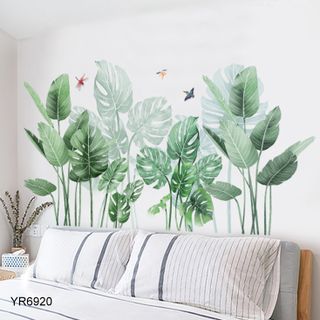 Decal Lá Cây Và Chuồn Chuồn YR6920