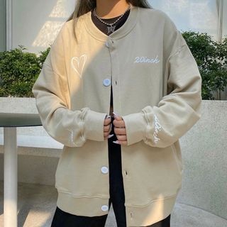 Áo khoác cardigan unisex dễ thương