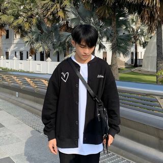 Áo khoác cardigan unisex dễ thương
