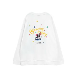 Áo khoác cardigan nỉ ngoại in hình con chó cute