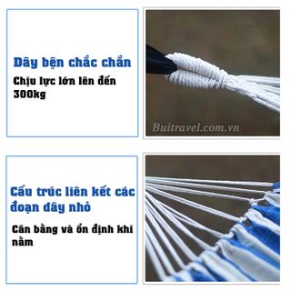 Võng dã ngoại xếp gọn có túi đựng Gazelle GL6811