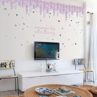 Decal Hoa Tử Đằng SK9009