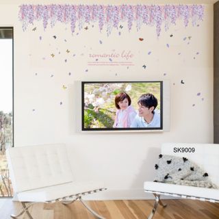 Decal Hoa Tử Đằng SK9009