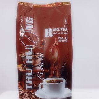Cà phê bột Thu hường - nước đen - đậm - sánh - hương tự nhiên sản xuất tại Gia Lai - 500gr
