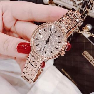 davena nữ full đá xinh lung linh màu rose