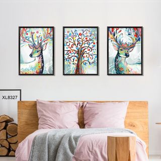 Decal Khung Tranh Hình Hưu XL8327