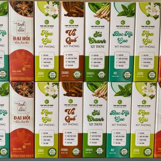 Tinh Dầu Xịt Thơm, Tinh Dầu Xịt Phòng [ TINH DẦU XỨ NGHỆ ]