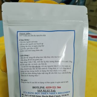 Bột cần tây giá sỉ rẻ nhất hcm