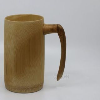 CỐC TRE CÓ QUAI CHỮ L (450ML)