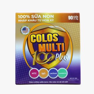 Mama Sữa Non Colos Multi 100 Plus Hộp 90 gói - Date mới - Chiết khấu cao