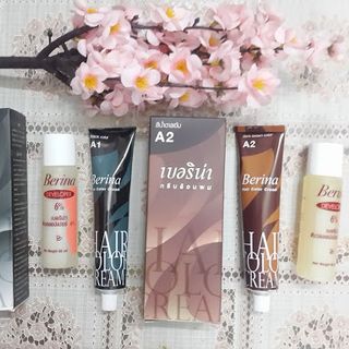 Thuốc nhuộm tóc Berina A1,A2 Thái Lan