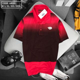 Áo thun nam cổ bẻ thun thể thao