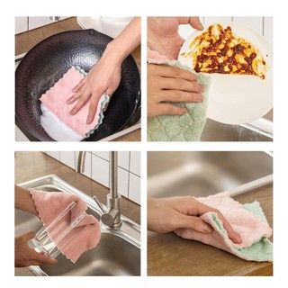 Khăn lau nhà bếp đa năng thấm hút tốt (Set 10 cái)