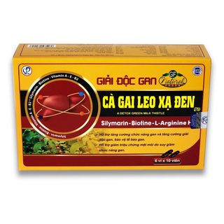 CÀ GAI LEO XẠ ĐEN – Giúp bổ gan, bảo vệ gan, thanh nhiệt, giải độc, nhuận gan, lợi mật (Hộp 60 Viên) giá sỉ