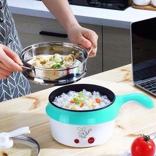 Nồi lẩu mini có kèm giá hấp