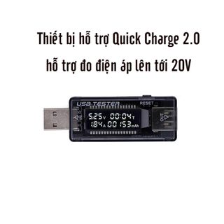Thiết bị test pin sạc, củ sạc, đo dòng điện, check dung lượng pin KWS-V21