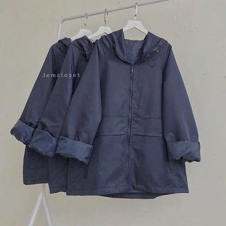 Áo khoác dù vải mero đẹp, cá tính
