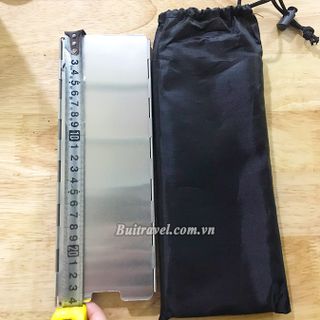 Bộ 10 tấm nhôm chắn gió bếp dã ngoại BB7134