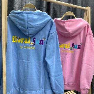 Áo khoác thun nỉ FLORAL fUN cá tính năng động