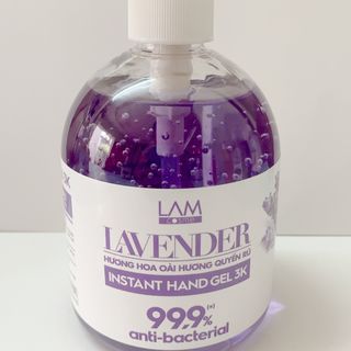 Gel rửa tay khô LAMcosmé 500ml hương Lavender