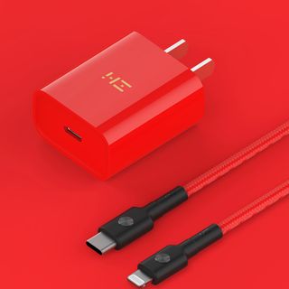 Củ Sạc Zmi 18W HA711 & Cáp Sạc AL873, Phiên bản màu Đỏ