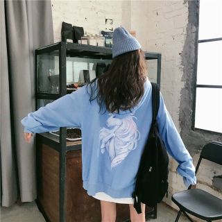 Áo khoác hoodie in kì lân