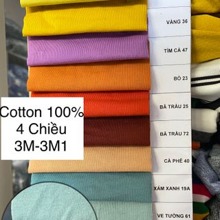VẢI COTTON 100% 4 CHIỀU CM30