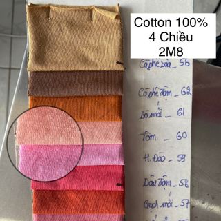 VẢI COTTON 100% 4 CHIỀU CM30