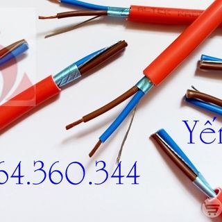 Cáp chống cháy chống nhiễu 2core x 1.0mm + E Altek Kabel