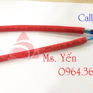 Cáp chống cháy chống nhiễu 2core x 1.0mm + E Altek Kabel