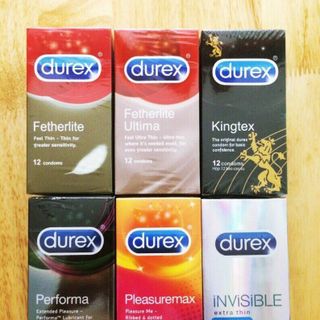 Bao cao su Durex 12 cái