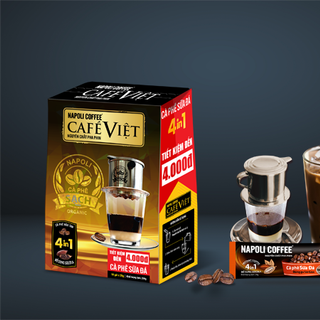Cà Phê 4in1 Có Bổ Sung Sô Cô La Napoli (hộp)