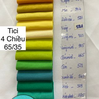 VẢI TICI 65/35 4 CHIỀU CM30