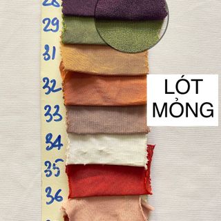 VẢI LÓT MỎNG