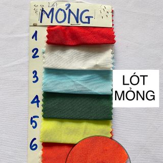 VẢI LÓT MỎNG