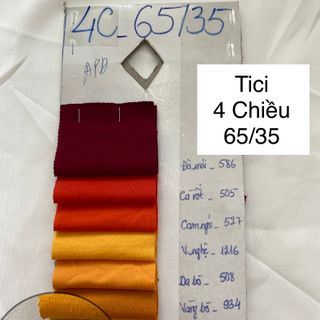 VẢI TICI 65/35 4 CHIỀU CM40