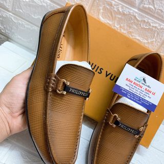 Giày da nam băng xích thời trang da bò 100%