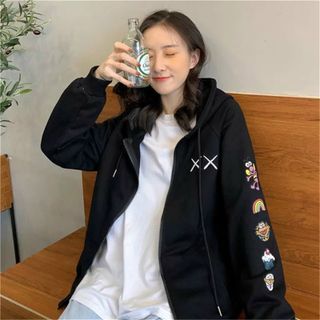 Áo khoác thun nỉ ngoại in xx form chuẩn