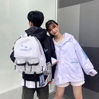 Áo khoác dù in ký hiệu đẹp