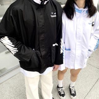 Áo khoác dù in ký hiệu đẹp
