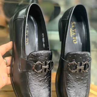 Giày lười nam công sở da bò cao cấp